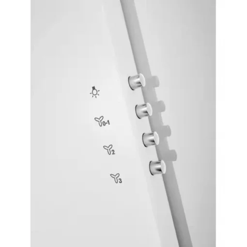 Витяжка Electrolux вертикальна, 60см, 600м куб год., білий