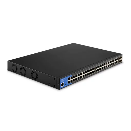 Комутатор Linksys LGS352MPC 48xGE PoE, 4x10GE SFP+, 740Вт, Керований L3