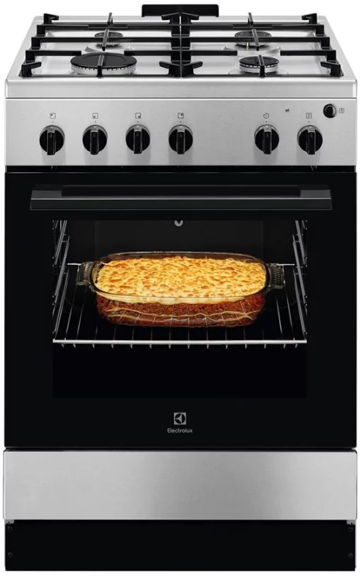 Плита Electrolux газова, 59л, 60x60см, нерж