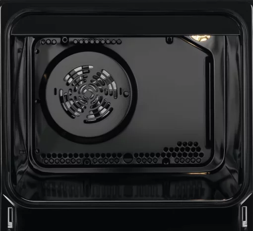 Плита Electrolux електрична склокерамічна, 57л, 50x60см, дисплей, конвекція, мангальна підставка, нерж