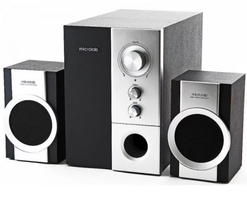 Акустична система MICROLAB M-590 2.1, 14W, mini-jack,чорний