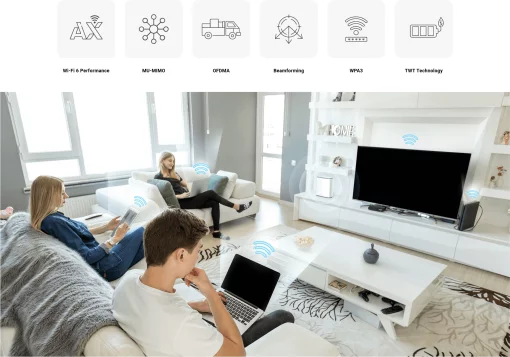 WiFi-система D-Link M32-3 EAGLE PRO AI AX1500 Mesh WiFi (3шт)