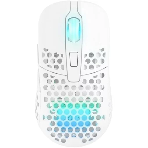 Миша Xtrfy M42, WL/USB-A, RGB, білий