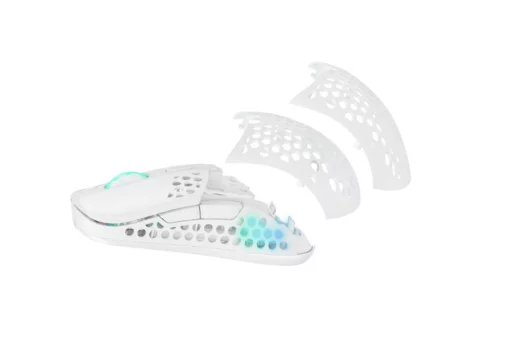 Миша Xtrfy M42, WL/USB-A, RGB, білий