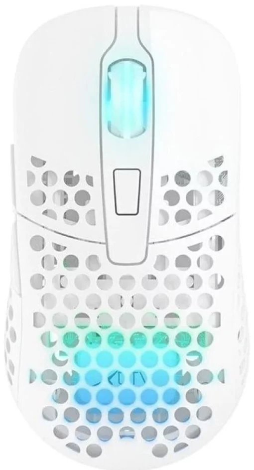 Миша Xtrfy M42, WL/USB-A, RGB, білий
