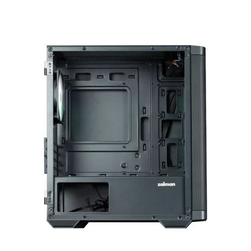 Корпус Zalman M4 без БЖ, 2xUSB3.0, 1xUSB2.0, 4x120мм ARGB, VGA 320мм, LCS ready, TG Side Window, mATX, чорний