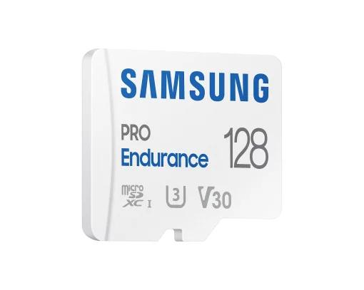 Карта пам'яті Samsung microSD 128GB C10 UHS-I R180MB/s PRO Endurance + SD