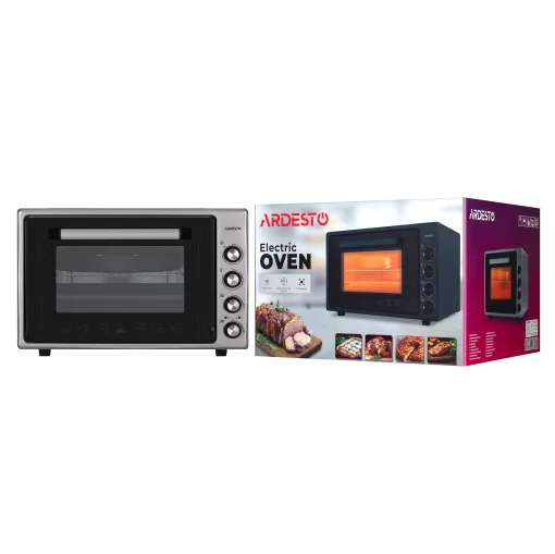 Піч електрична ARDESTO, 70л, 2000Вт, механіч., подвійне скло, сірий