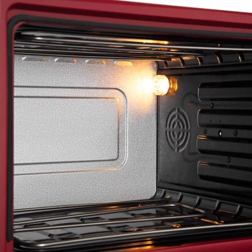 Піч електрична ARDESTO, 70л, 2000Вт, механіч., подвійне скло, рожен, малиновий