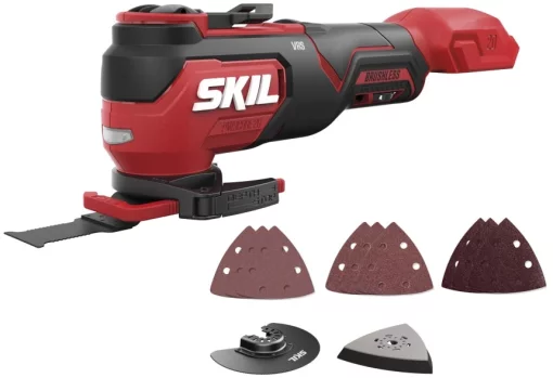 Багатофункціональний інструмент акумуляторний реноватор SKIL 3622 CA 20В 11000-17000об/хв кут коливань 3.6° 0.78кг без АКБ та ЗП