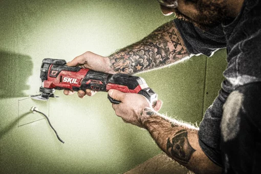 Багатофункціональний інструмент акумуляторний реноватор SKIL 3650 CB XP 20В 11000-17000об/хв кут коливань 1.8° 1.1кг без АКБ та ЗП