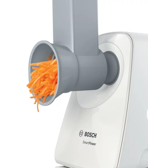 М'ясорубка Bosch MFW2514W - 1500Вт/1,7 кг-хв./шинковка/білий