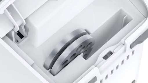 М'ясорубка Bosch, 1500Вт, 1.8кг/хв, 2 решітки, насадка для ковбас, кеббе, пластик, білий