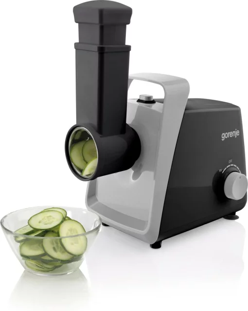 М'ясорубка Gorenje, 1600Вт, 2,2кг/хв, 2 решітки, пластик+метал, чорний