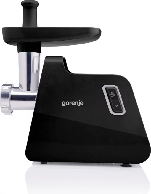 М'ясорубка Gorenje, 1700Вт, 2,3кг/хв, 2 решітки, пластик/метал, чорний