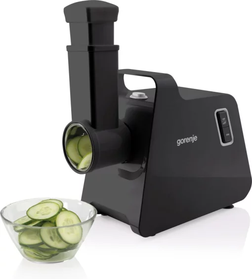 М'ясорубка Gorenje, 1700Вт, 2,3кг/хв, 2 решітки, пластик/метал, чорний