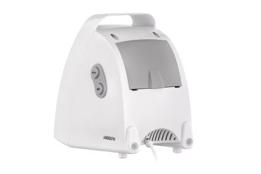 М'ясорубка Ardesto, 1900Вт, 1.8кг/хв, 3 решітки, насадка для ковбас, кеббе, 4 терки, пластик, білий