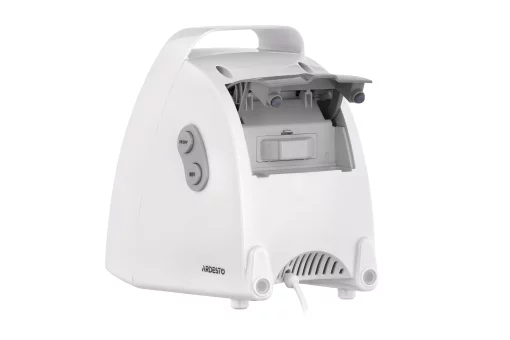 М'ясорубка Ardesto, 1900Вт, 1.8кг/хв, 3 решітки, насадка для ковбас, кеббе, 4 терки, пластик, білий