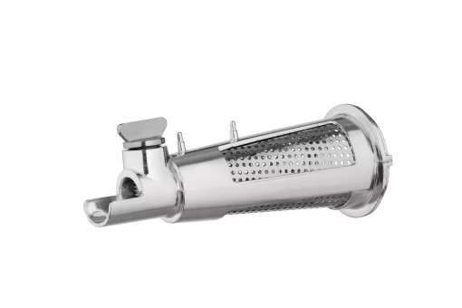 М'ясорубка Ardesto, 2400Вт, 2.2кг/хв, 3 решітки, насадка для ковбас, кеббе, томатів, 4 терки, пластик, чорно-срібний