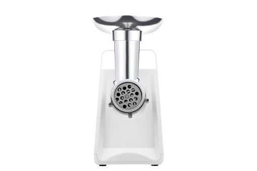 М'ясорубка Ardesto, 1700Вт, 1.6кг/хв, 2 решітки, насадка для ковбас, кеббе, пластик, білий