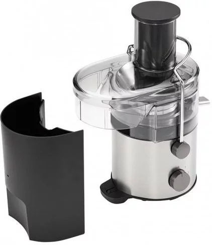 Соковитискач Panasonic відцентрований 1000Вт, чаша-1.5л, жмих-2л, жолоб на ціле яблуко, пластик/метал, чорний