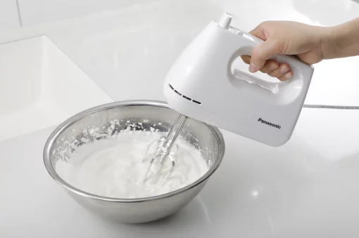 Міксер Panasonic стаціонарний 175Вт, насадки-4, чаша-пластик, 3л, білий