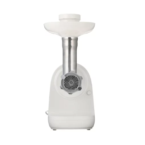 М'ясорубка Panasonic, 1700Вт, 3кг/мин, 3 решітки, насадка для ковбас, пластик, білий