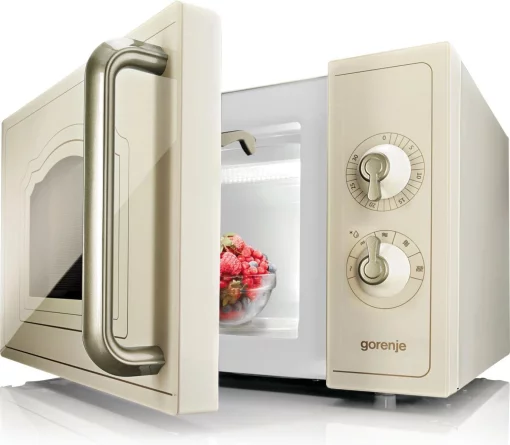 Мікрохвильова піч Gorenje, 20л, мех. керув., 700Вт, бежевий