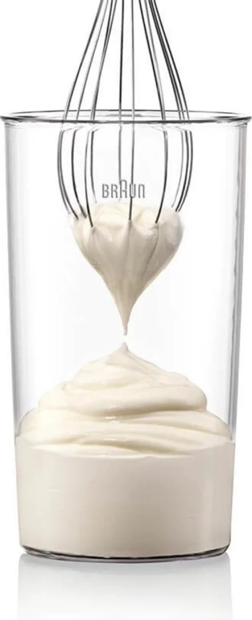 Блендер Braun заглибний, 750Вт, 3в1, чаша-600мл, білий