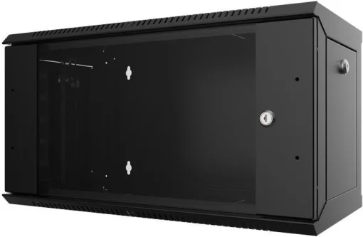 Шафа MIRSAN 19", 12U, WTC, 565x450 мм, максимально 80 кг, чорна