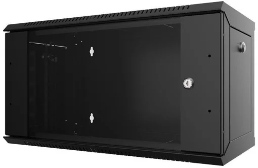 Шафа MIRSAN 19", 16U, WTC, 600x600 мм, максимально 80 кг, чорна