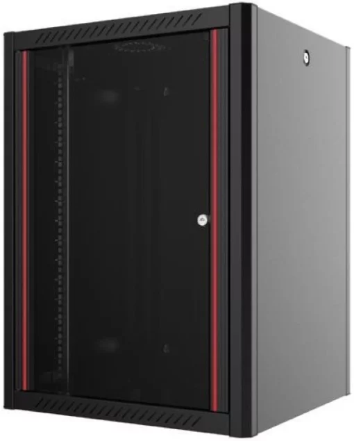 Шафа MIRSAN 19", 20U, WTN, 600x600 мм, максимально 100 кг, чорна