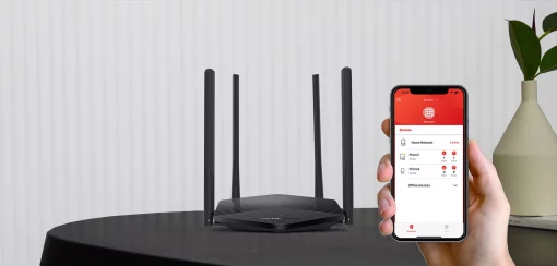 Маршрутизатор MERCUSYS MR60X AX1500, 2xGE LAN, 1xGE WAN, MESH