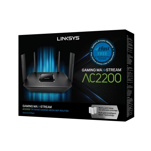 Маршрутизатор Linksys MR8300 AC2200, 4xGE LAN, 1xGE WAN, 1xUSB 3.0, BT, MESH