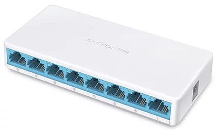 Комутатор MERCUSYS M108 8xFE, Некерований