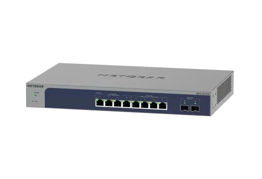Комутатор NETGEAR MS510TXM, 4x100M/1G/2,5G, 4x100M/1G/2,5G/5G/10G, 2xSFP+, керований L2