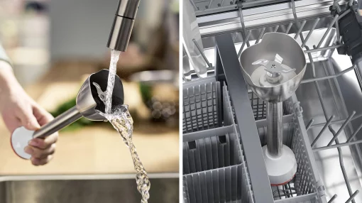 Блендер Bosch заглибний 600Вт, подрібнювач, вінчик, білий