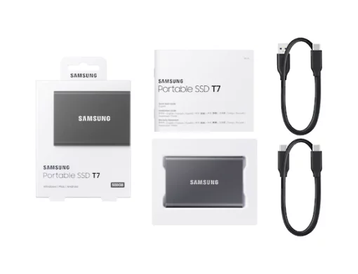 Портативний SSD Samsung  1TB USB 3.2 Gen 2 Type-C  T7 Shield