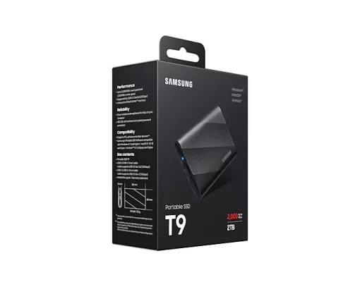 Портативний SSD Samsung 2TB USB 3.2 Gen 2 Type-C T9