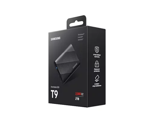 Портативний SSD Samsung 2TB USB 3.2 Gen 2 Type-C T9