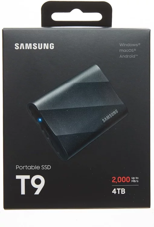 Портативний SSD Samsung 4TB USB 3.2 Gen 2 Type-C T9