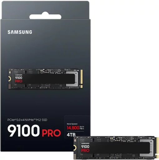 Накопичувач SSD Samsung M.2 4TB PCIe 5.0 9100PRO
