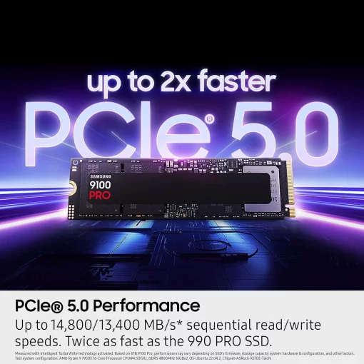 Накопичувач SSD Samsung M.2 4TB PCIe 5.0 9100PRO