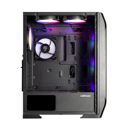 Корпус Zalman N7 PLUS V2 без БЖ, 1xUSB3.0, 2xUSB2.0, 6x120мм RGB Rainbow,  1x120мм, VGA 340мм, LCS ready, TG Side Panel, ATX, чорний