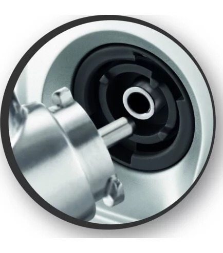 М'ясорубка Tefal HV8 Successor, 2200Вт, 4.5кг/хв, 3 решітки, насадка для ковбас, кеббе, 4 терки, пластик/метал, чорний