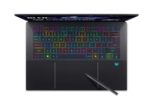 Ноутбук Acer Predator Triton 14 PT14-52T 14.5" 2.8K OLED Touch, Intel U9-288V, 32GB, F2TB, NVD5070-8, Win11P, чорний