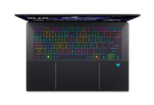 Ноутбук Acer Predator Triton 14 PT14-52T 14.5" 2.8K OLED Touch, Intel U9-288V, 32GB, F2TB, NVD5070-8, Win11P, чорний