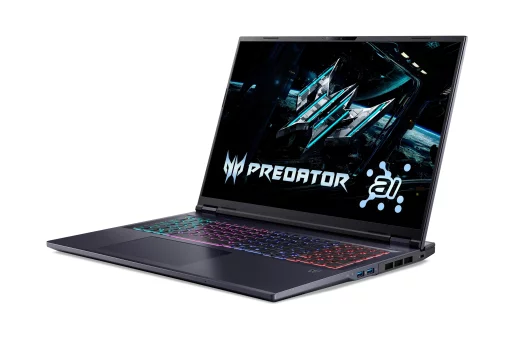 Ноутбук Acer Predator Helios Neo 18 PHN18-72 18" WQXGA IPS, Intel U9-275HX, 64GB, F2TB, NVD5070Ti-12, Win11P, чорний