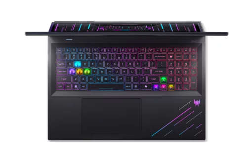 Ноутбук Acer Predator Helios 18 PH18-73 18" WQUXGA IPS, Intel U9-275HX, 96GB, F4TB, NVD5090-24, Win11P, чорний