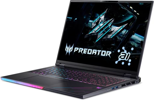 Ноутбук Acer Predator Helios 18 PH18-73 18" WQXGA IPS, Intel U9-275HX, 192GB, F5TB, NVD5080-16, Win11P
